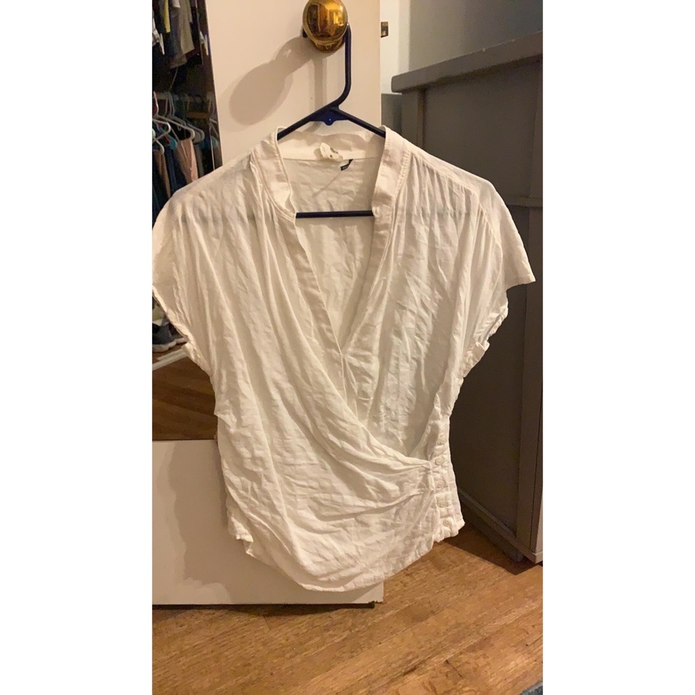 Anthropologie Linen Top
